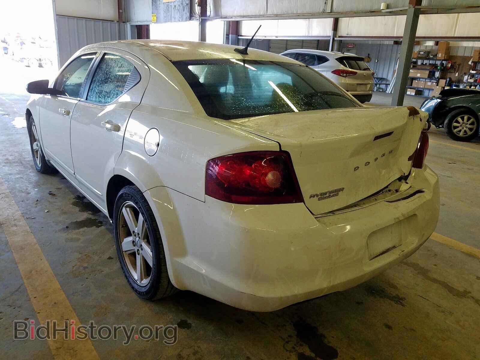 2013 DODGE AVENGER - VIN: 1C3CDZAB5DN712541 - Фото 3