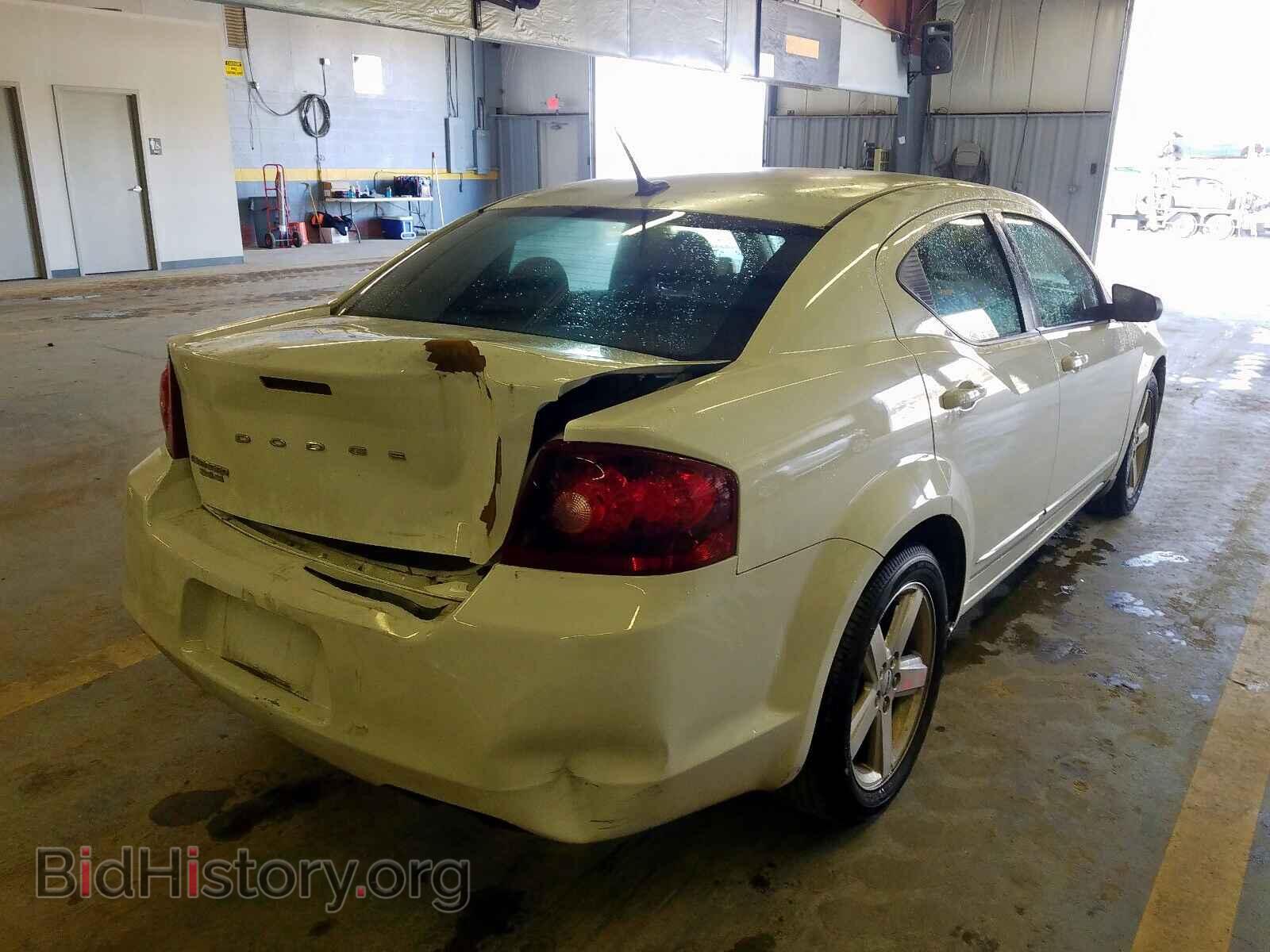 2013 DODGE AVENGER - VIN: 1C3CDZAB5DN712541 - Фото 4