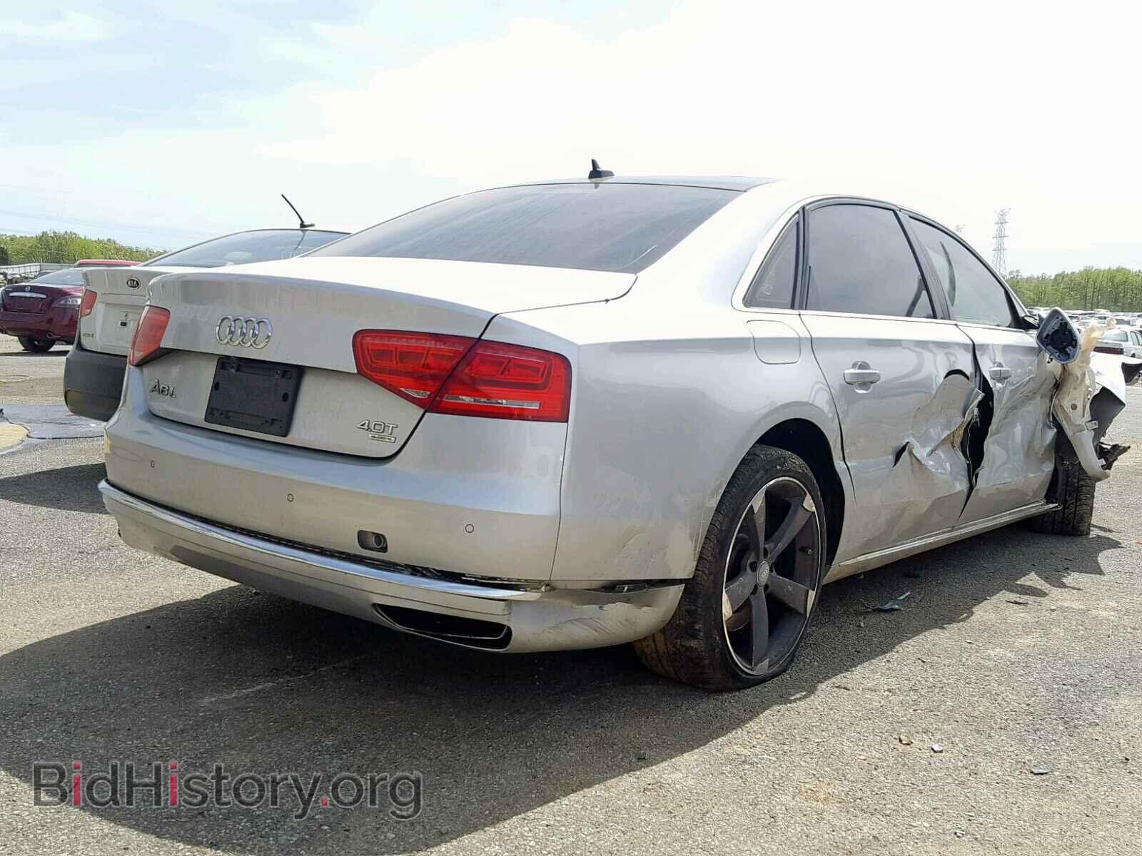 2013 AUDI A8 - VIN: WAUR2AFD6DN020048 - Фото 4
