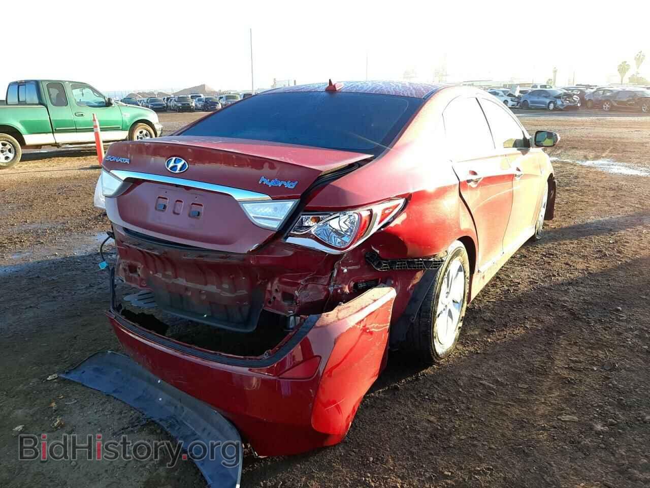2014 HYUNDAI SONATA - VIN: KMHEC4A42EA110065 - Фото 9