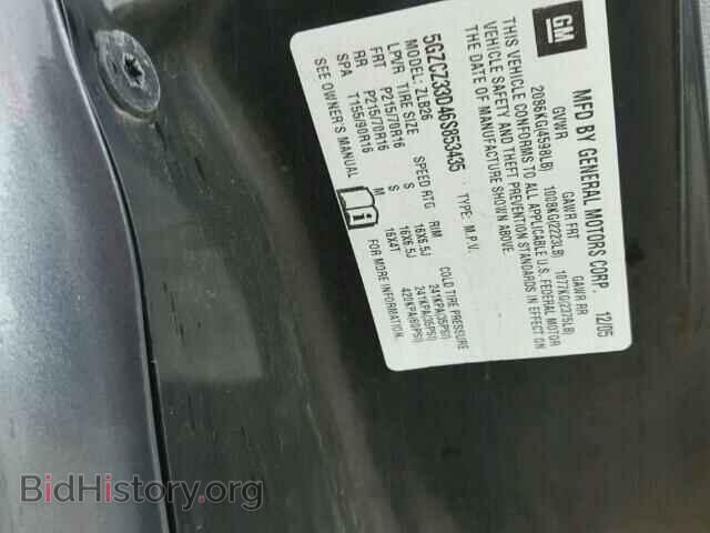 2006 SATURN VUE - VIN: 5GZCZ33D46S853435 - Фото 10