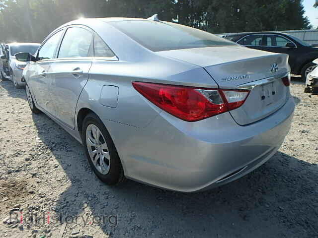 2012 HYUNDAI SONATA - VIN: 5NPEB4AC4CH404345 - Фото 3