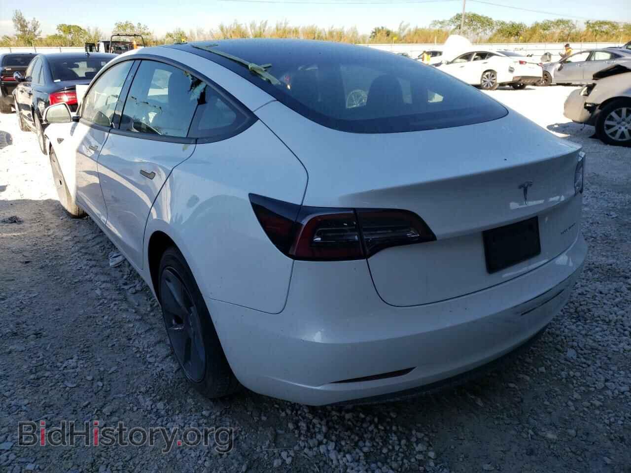 2022 TESLA MODEL 3 - VIN: 5YJ3E1EB3NF105722 - Фото 3