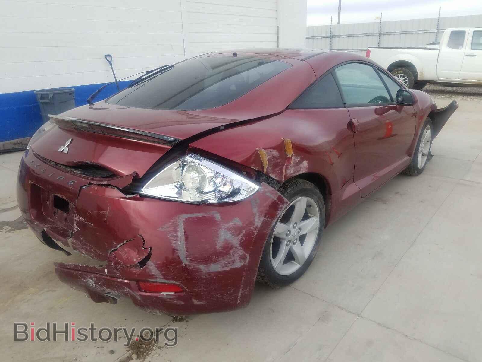 2007 MITSUBISHI ECLIPSE - VIN: 4A3AK24F87E006017 - Photo 4