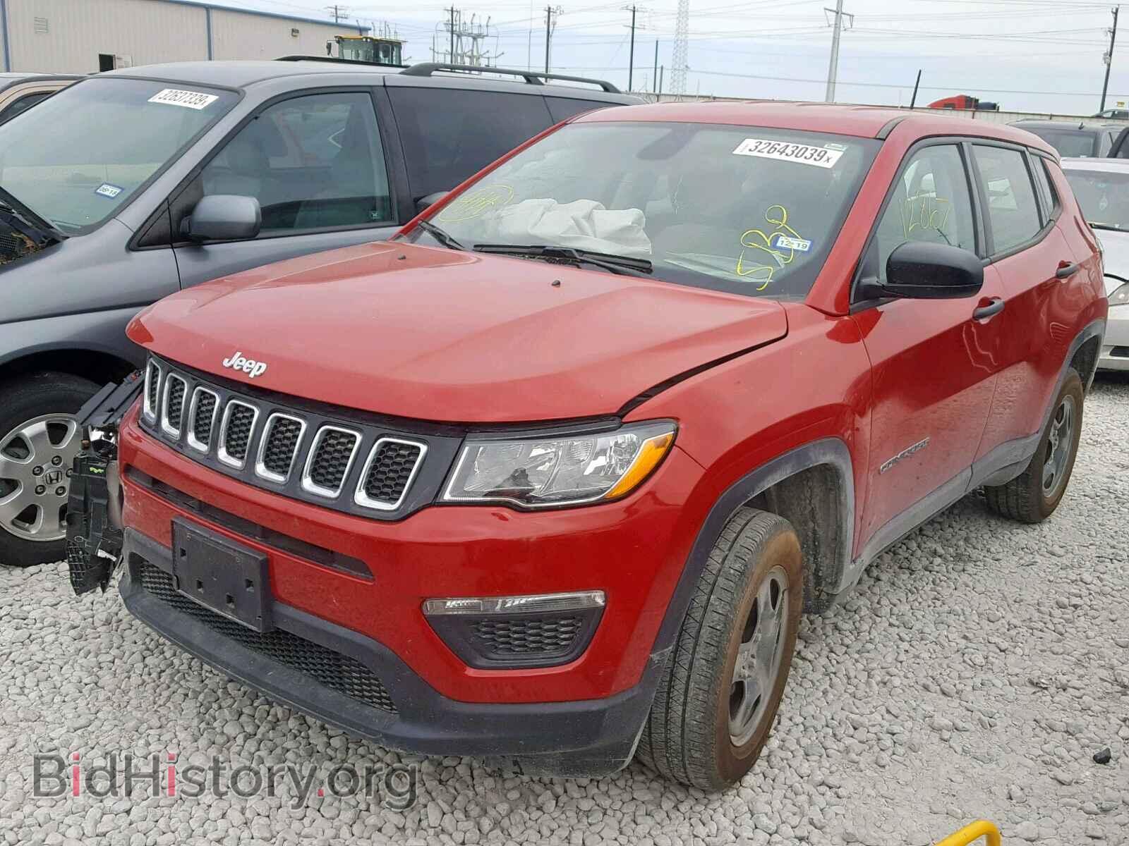 2018 JEEP COMPASS SP - VIN: 3C4NJDAB1JT135678 - Photo 2