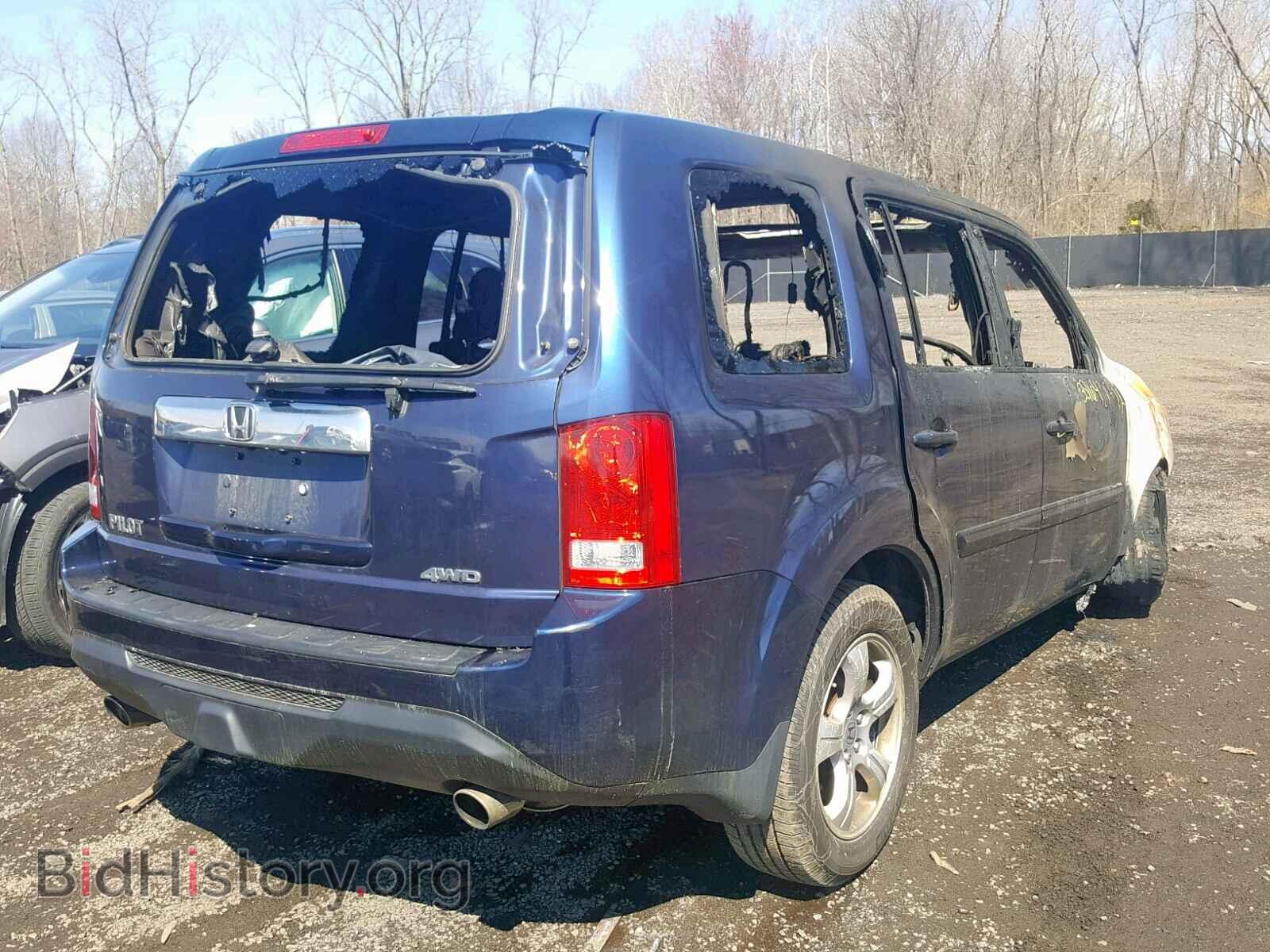 2013 HONDA PILOT - VIN: 5FNYF4H57DB008208 - Фото 4