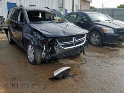 2017 Dodge JOURNEY SE, черный — VIN 3C4PDCAB6HT709695, Copart