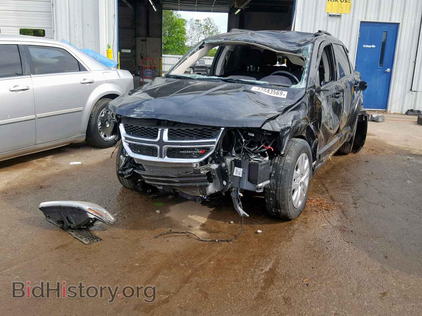 2017 DODGE JOURNEY SE - VIN: 3C4PDCAB6HT709695 - Фото 2