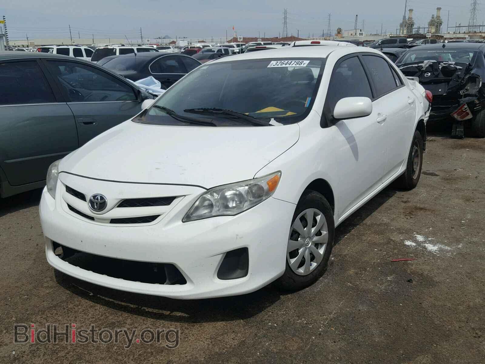 2011 TOYOTA COROLLA BA - VIN: 2T1BU4EE5BC549730 - Фото 2