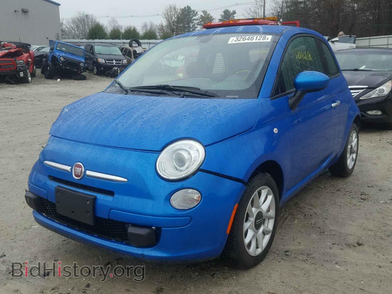 2016 FIAT 500 - VIN: 3C3CFFKR7GT120986 - Фото 2