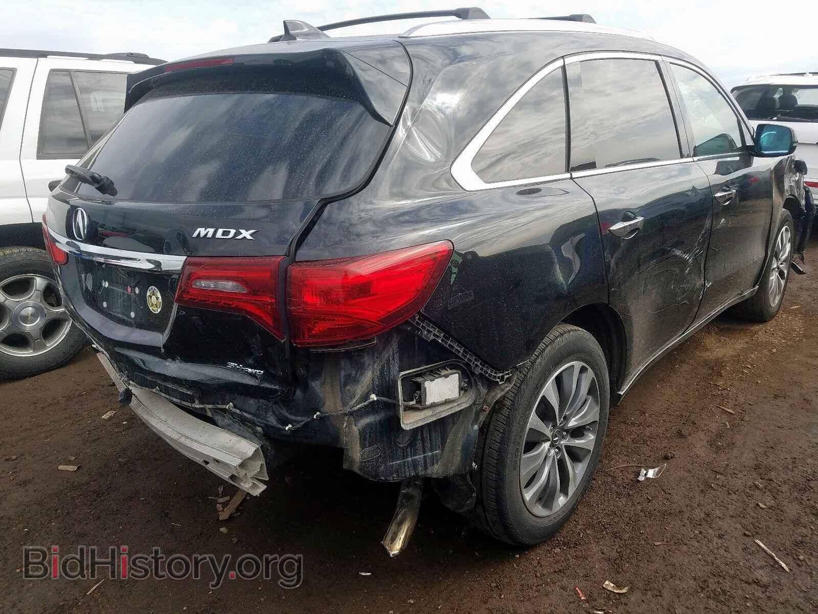 2015 ACURA MDX - VIN: 5FRYD4H41FB028050 - Фото 4