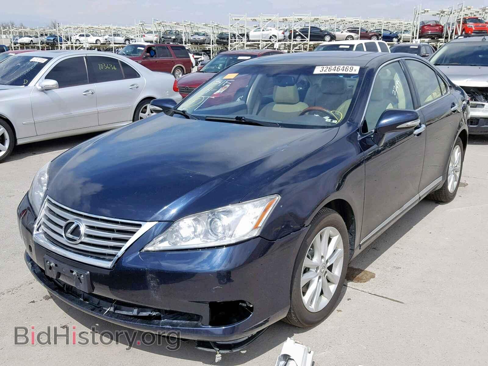 2010 LEXUS ES350 - VIN: JTHBK1EG9A2379471 - Фото 2