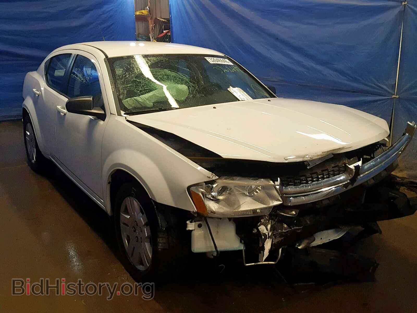 Photo 1C3CDZAB9CN211795 - DODGE AVENGER 2012