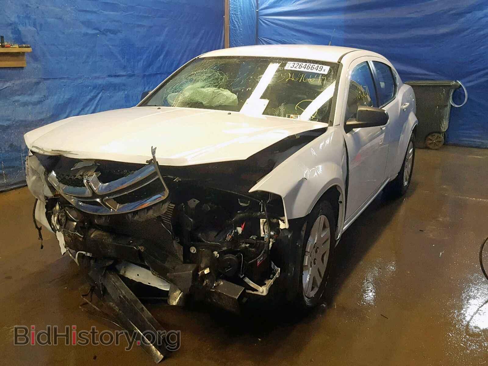 2012 DODGE AVENGER - VIN: 1C3CDZAB9CN211795 - Фото 2