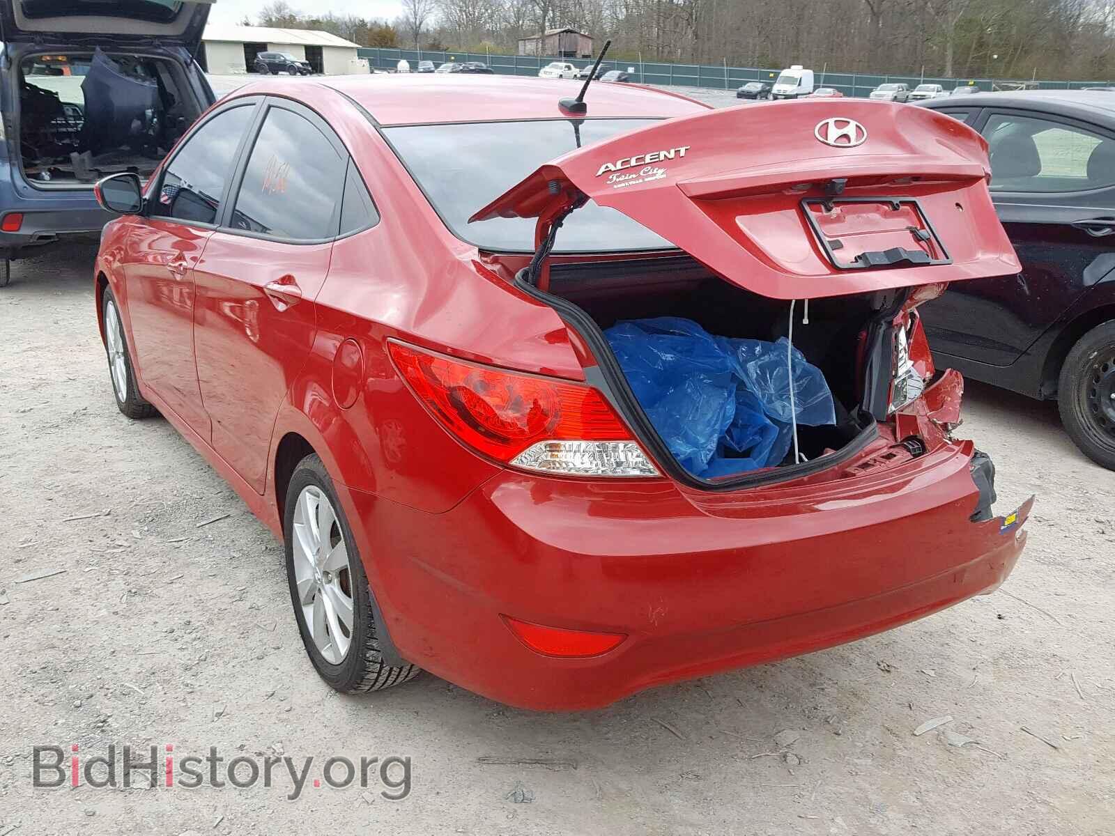 2013 HYUNDAI ACCENT - VIN: KMHCU4AE7DU414809 - Фото 3