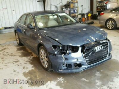 2012 Audi A6 A6 Prestig, синий — VIN WAUHGAFC7CN171984, Copart