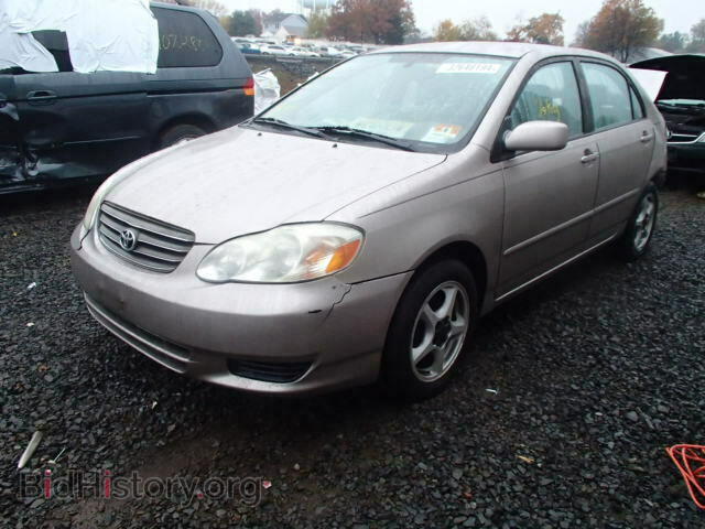 2003 TOYOTA COROLLA - VIN: 1NXBR32E43Z160318 - Фото 2