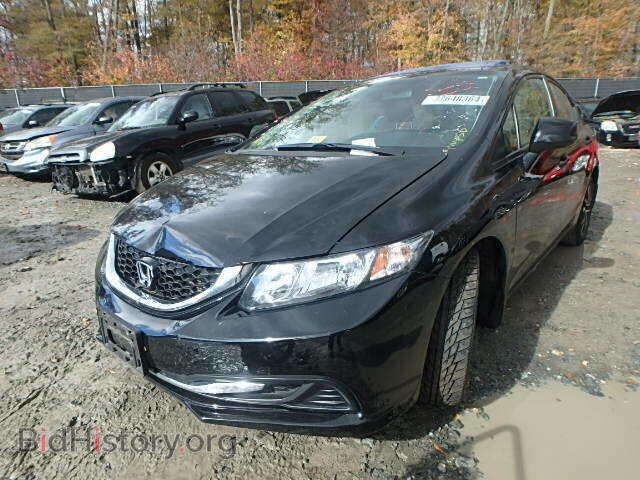 2013 HONDA CIVIC - VIN: 2HGFB2F84DH522789 - Фото 2