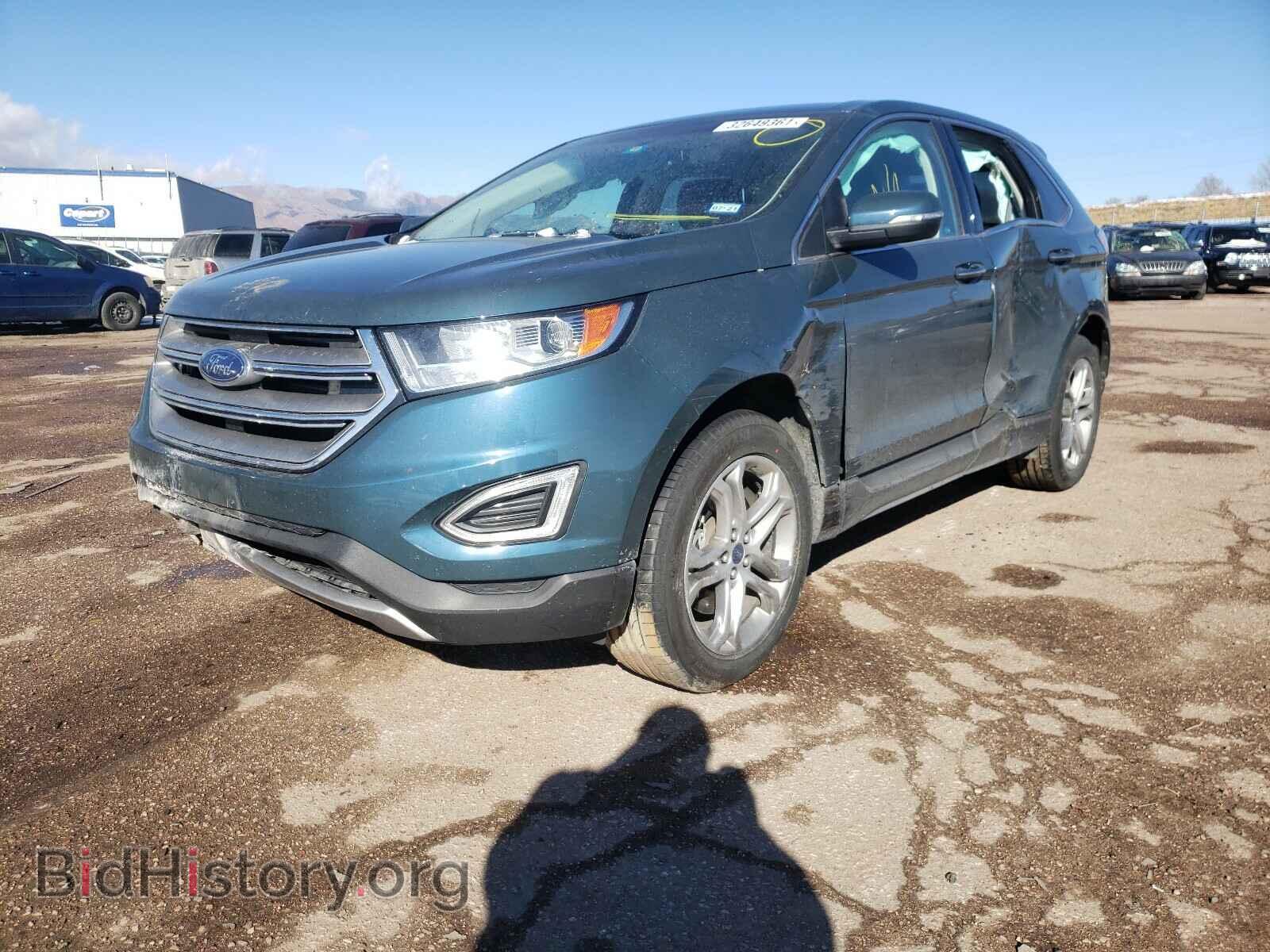 2016 FORD EDGE - VIN: 2FMPK4K89GBB92512 - Фото 2