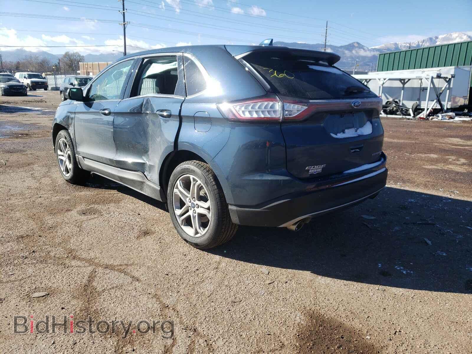 2016 FORD EDGE - VIN: 2FMPK4K89GBB92512 - Фото 3