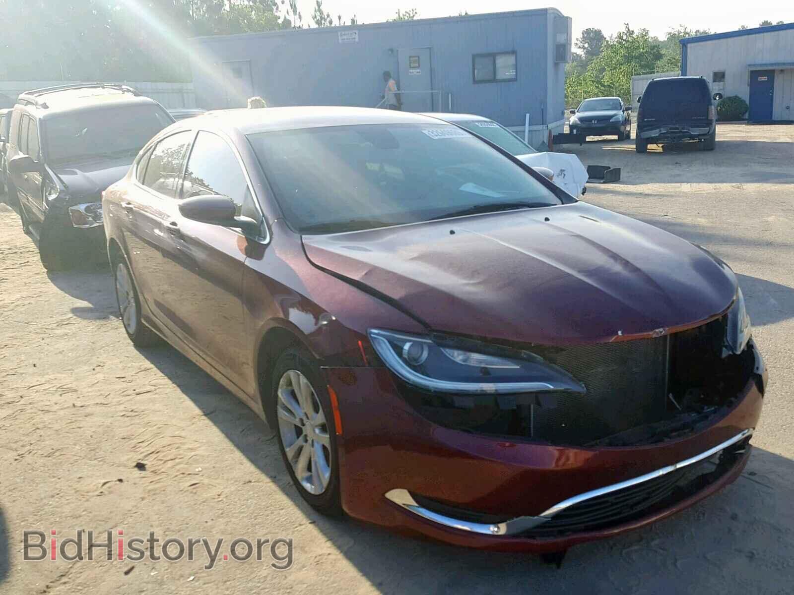 Фотография 1C3CCCABXFN594165 - CHRYSLER 200 2015