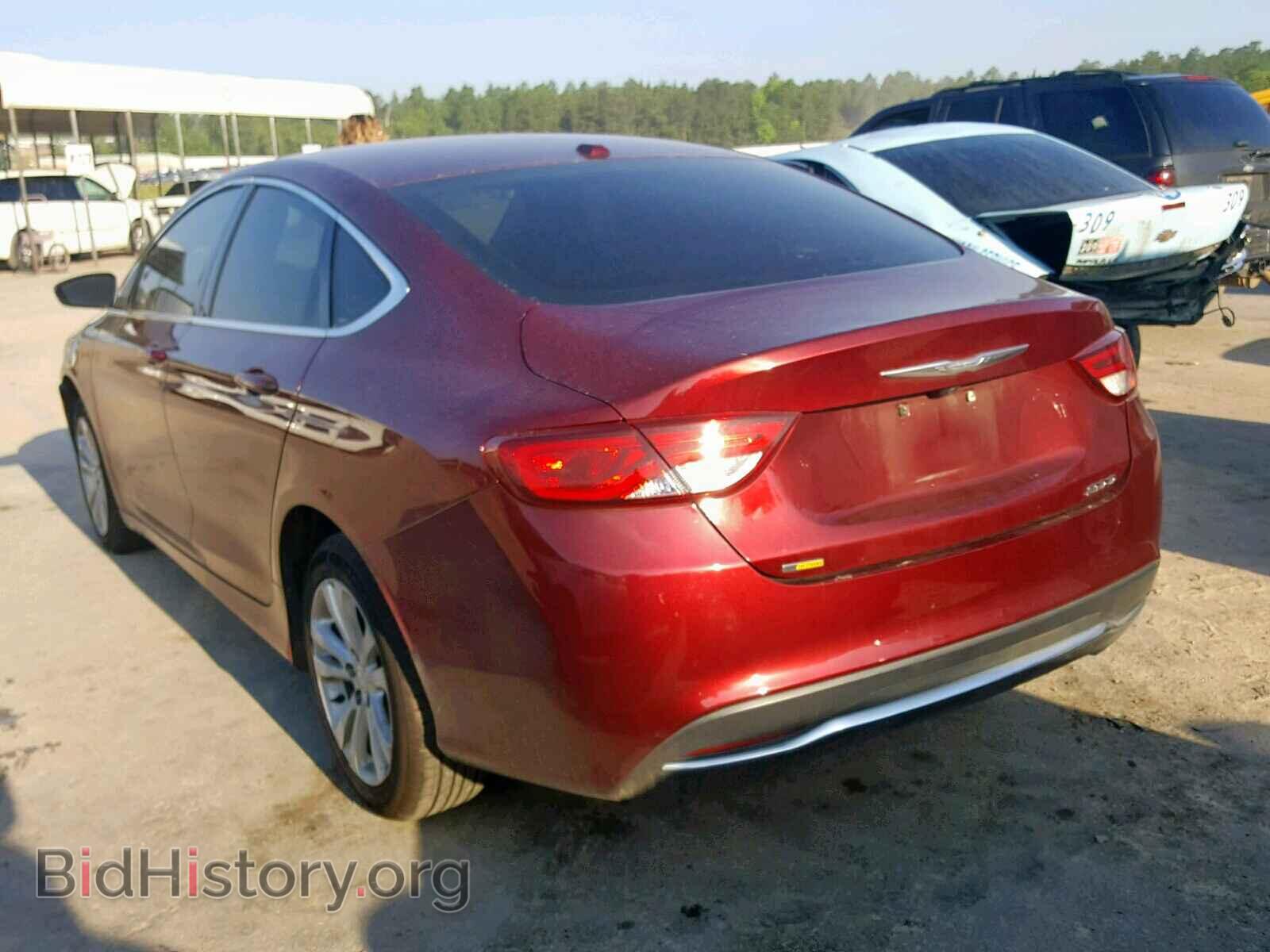 2015 CHRYSLER 200 - VIN: 1C3CCCABXFN594165 - Photo 3