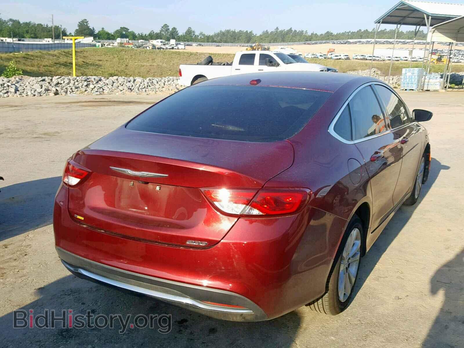 2015 CHRYSLER 200 - VIN: 1C3CCCABXFN594165 - Photo 4