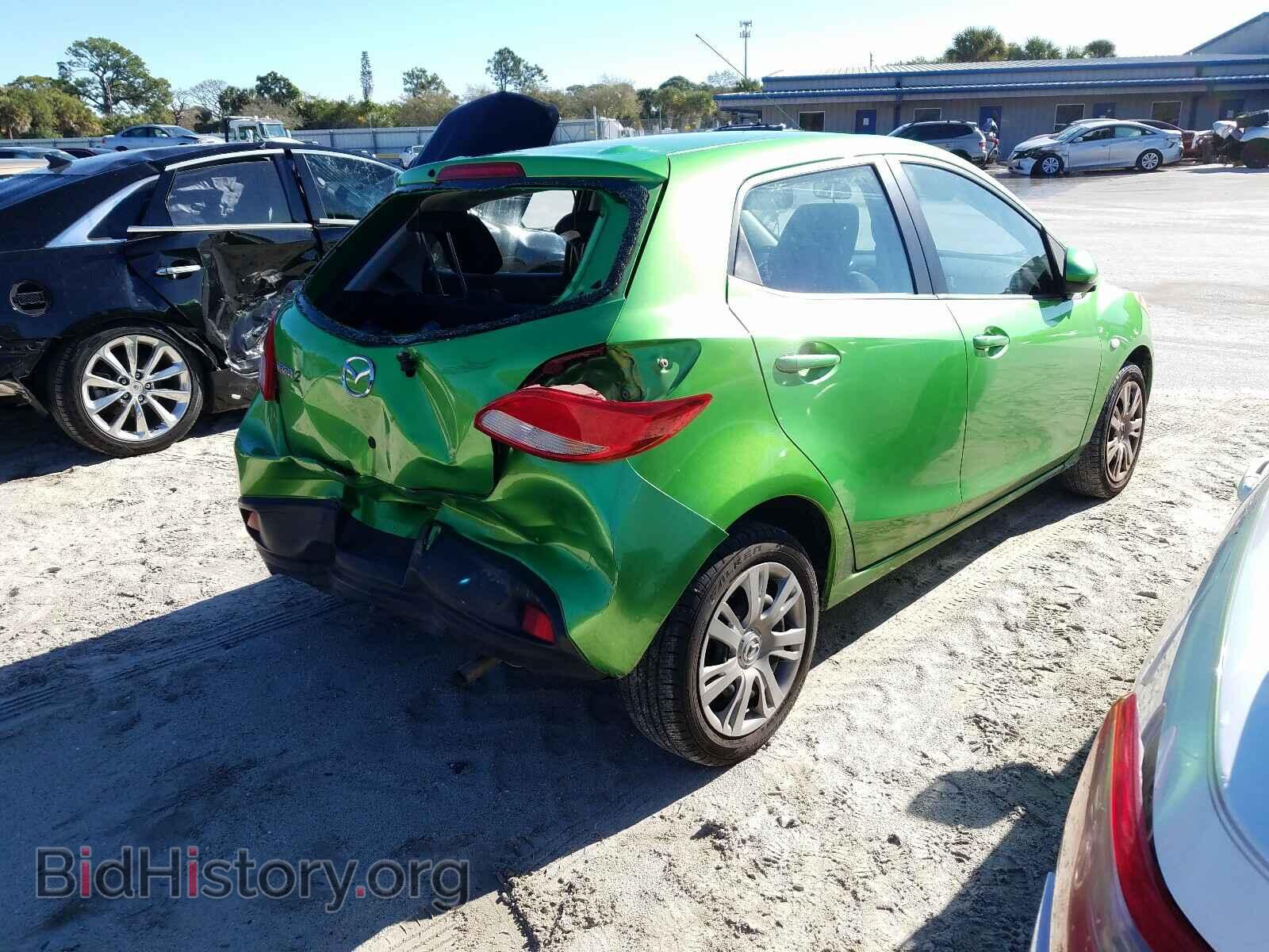 2011 MAZDA 2 - VIN: JM1DE1HY7B0119167 - Фото 4