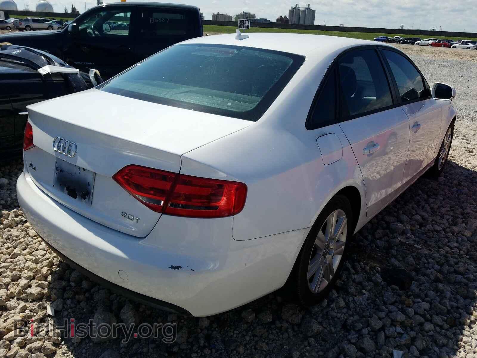 2011 AUDI A4 - VIN: WAUAFAFL2BN053425 - Фото 4