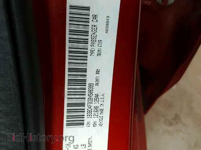 2011 DODGE AVENGER - VIN: 1B3BD4FB3BN508399 - Фото 10