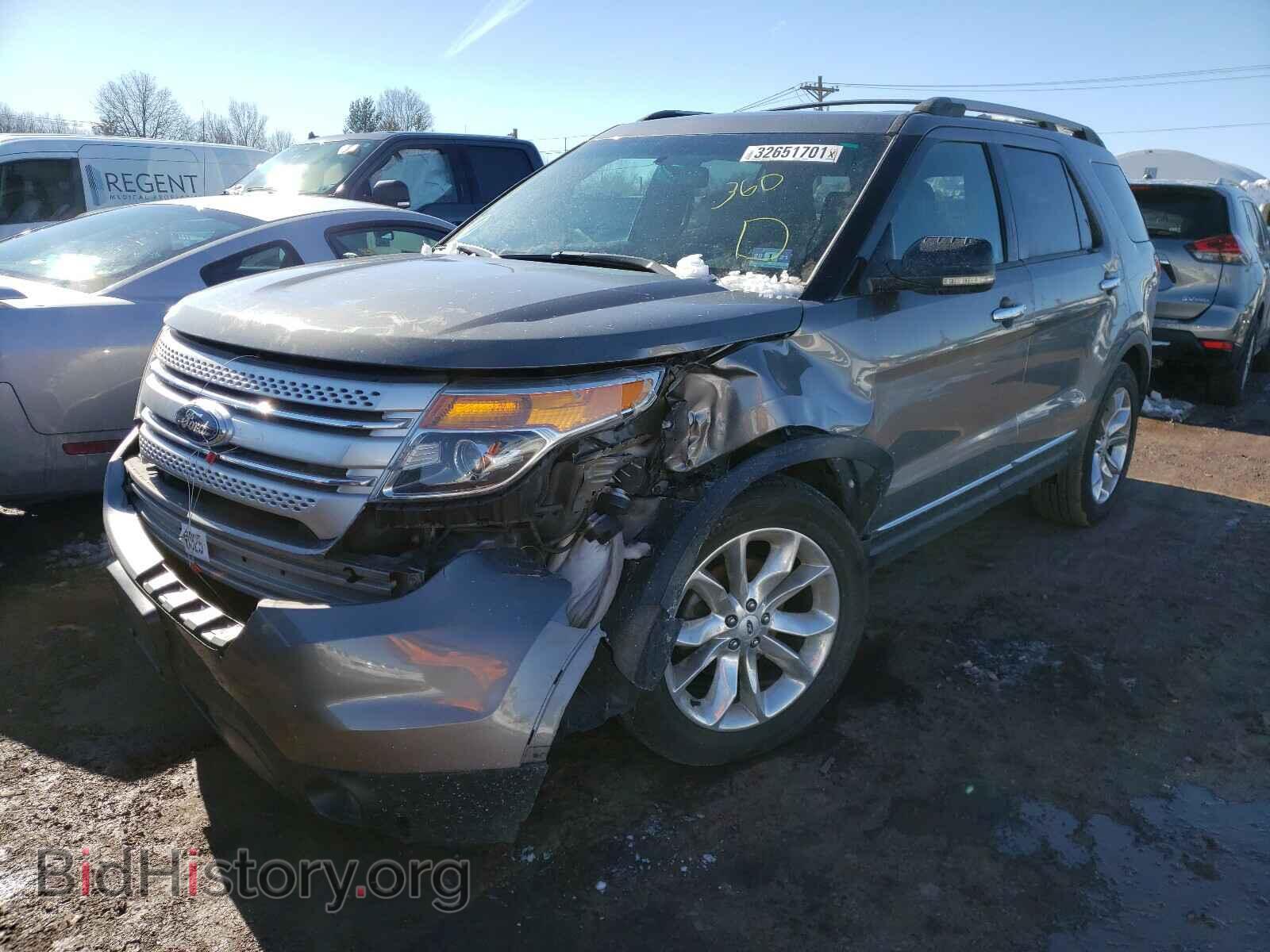 2012 FORD EXPLORER - VIN: 1FMHK8D83CGA89761 - Фото 2