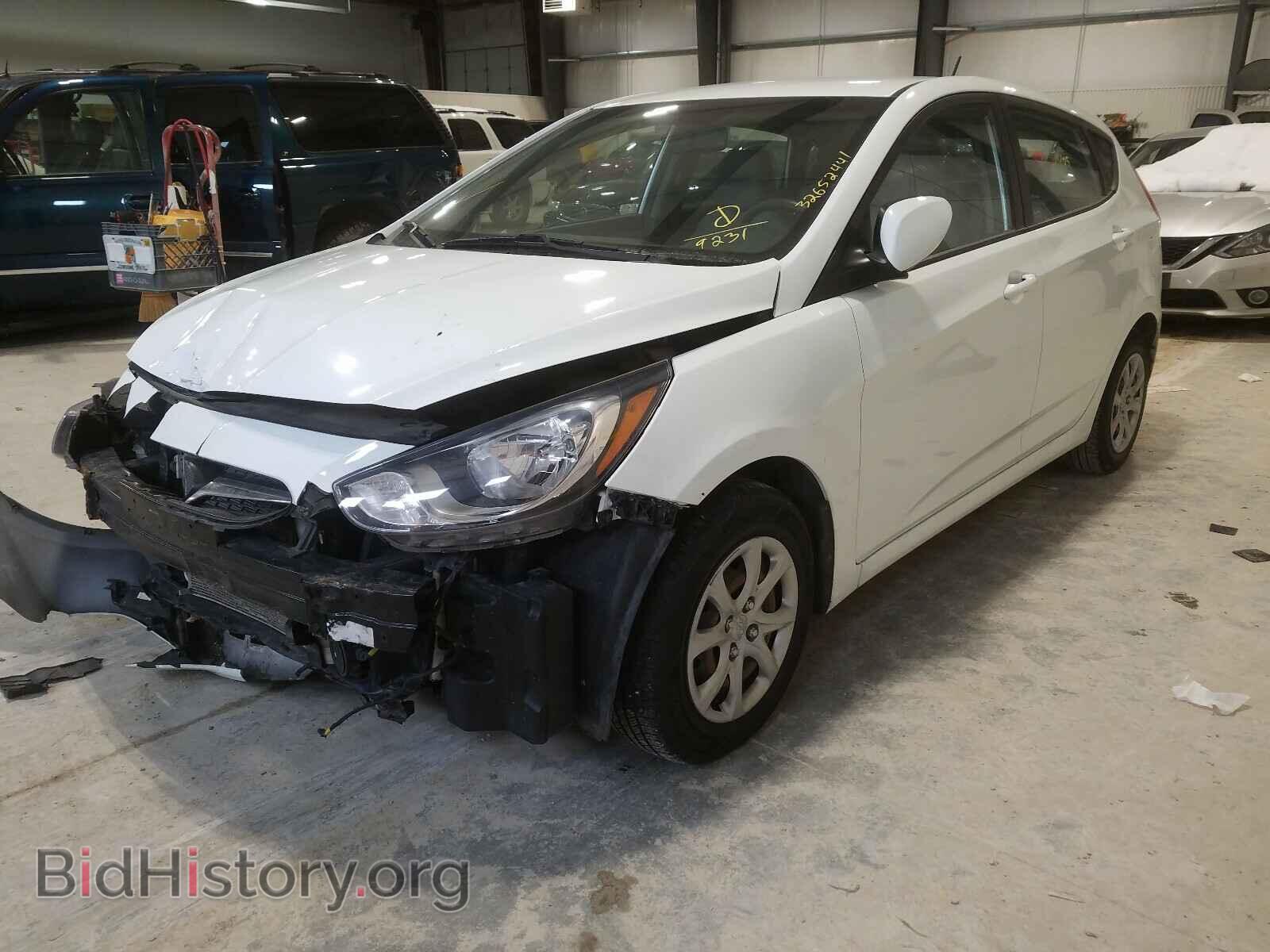 2014 HYUNDAI ACCENT - VIN: KMHCT5AE8EU189231 - Фото 2