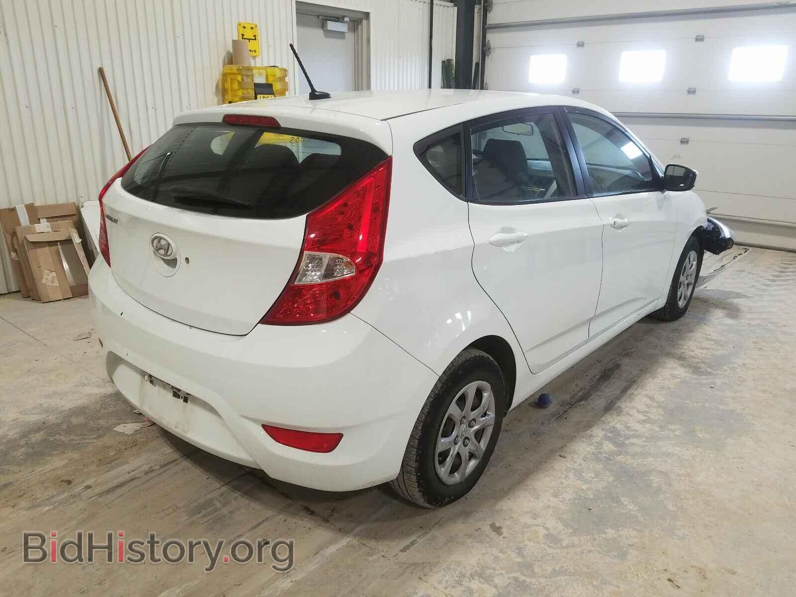 2014 HYUNDAI ACCENT - VIN: KMHCT5AE8EU189231 - Фото 4