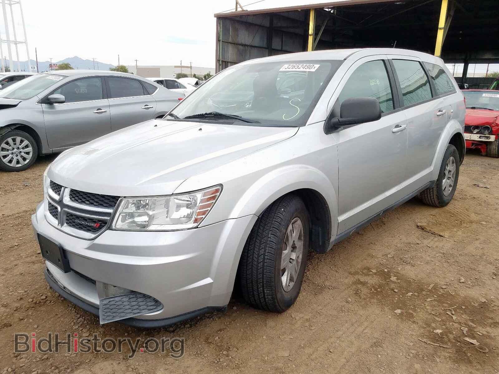 2012 DODGE JOURNEY - VIN: 3C4PDCAB5CT276430 - Фото 2