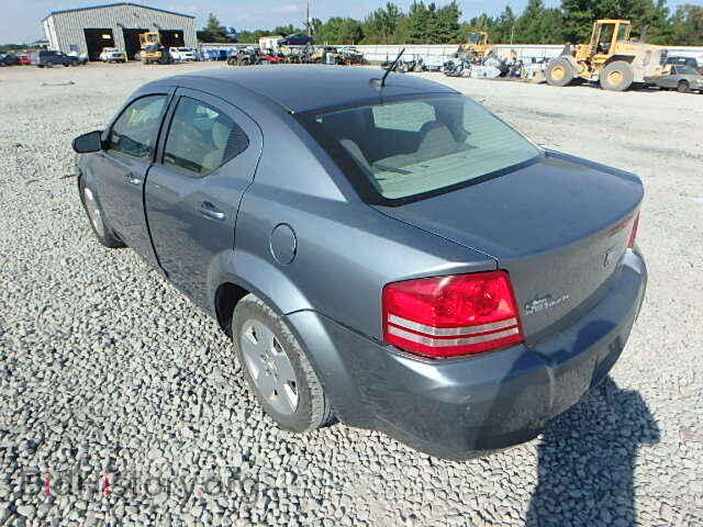 2008 DODGE AVENGER - VIN: 1B3LC46K08N184294 - Фото 3