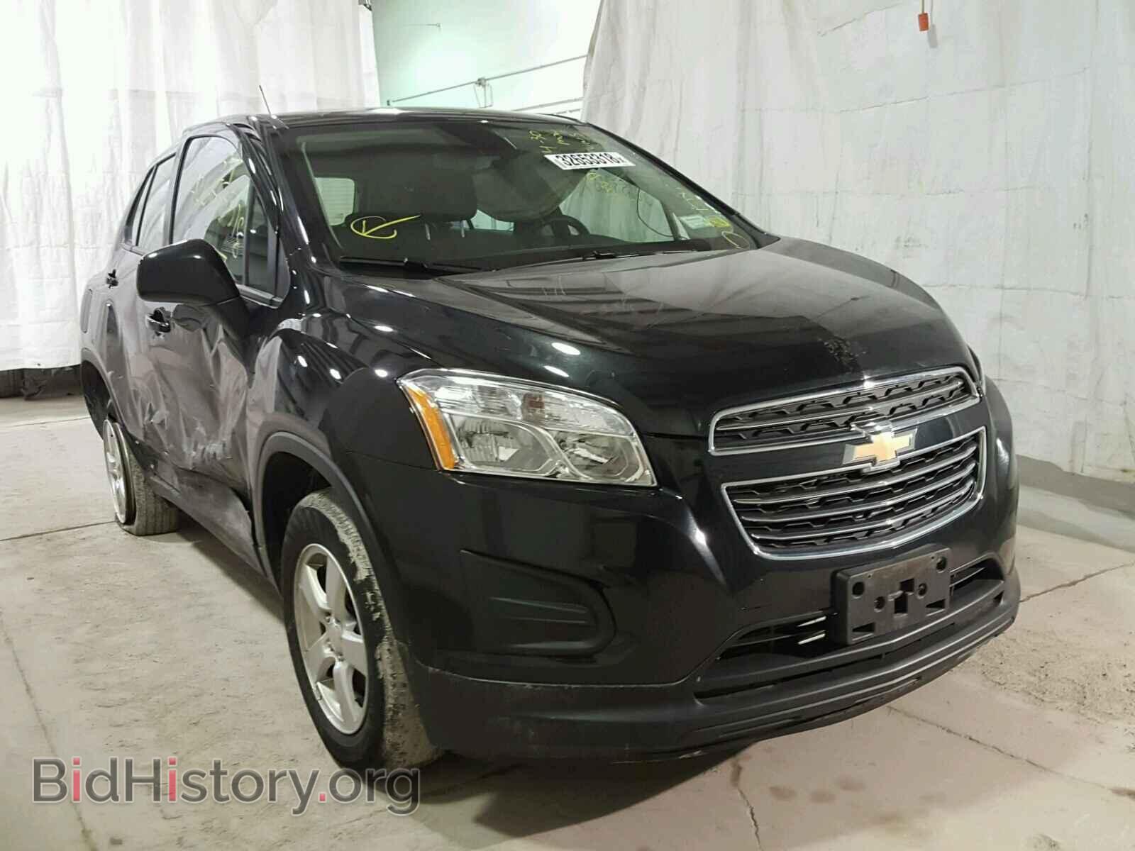 Фотография KL7CJNSB4GB573341 - CHEVROLET TRAX 2016