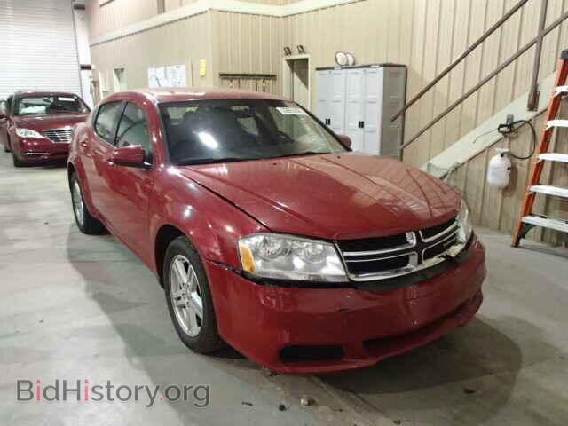 Фотография 1C3CDZCB5CN194667 - DODGE AVENGER 2012