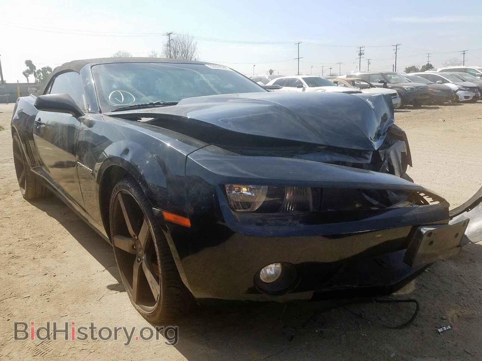Photo 2G1FB3D31C9159235 - CHEVROLET CAMARO 2012