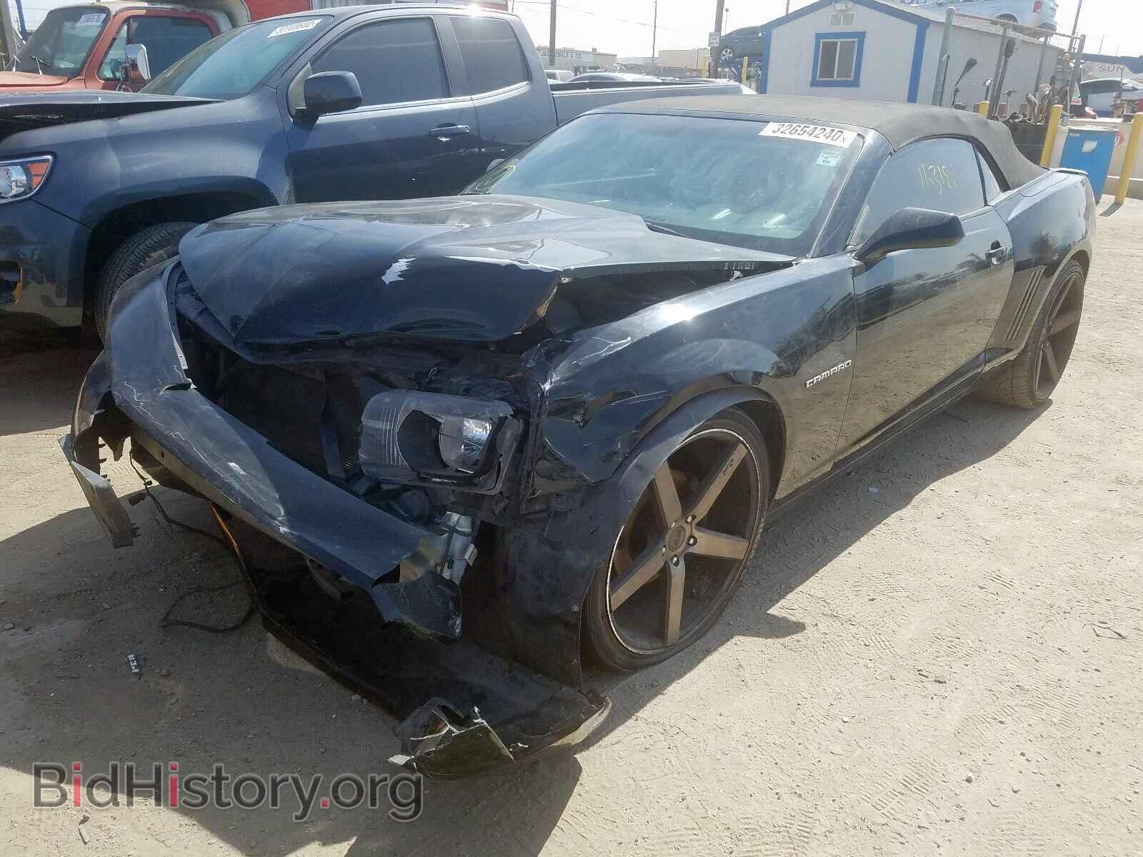 2012 CHEVROLET CAMARO - VIN: 2G1FB3D31C9159235 - Фото 2