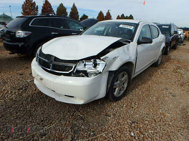 2008 DODGE AVENGER - VIN: 1B3LC56K78N664533 - Фото 2