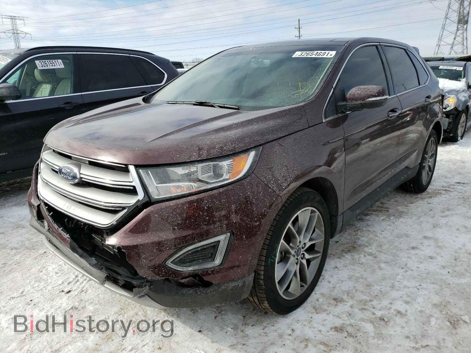 2018 FORD EDGE - VIN: 2FMPK3K86JBB22824 - Фото 2