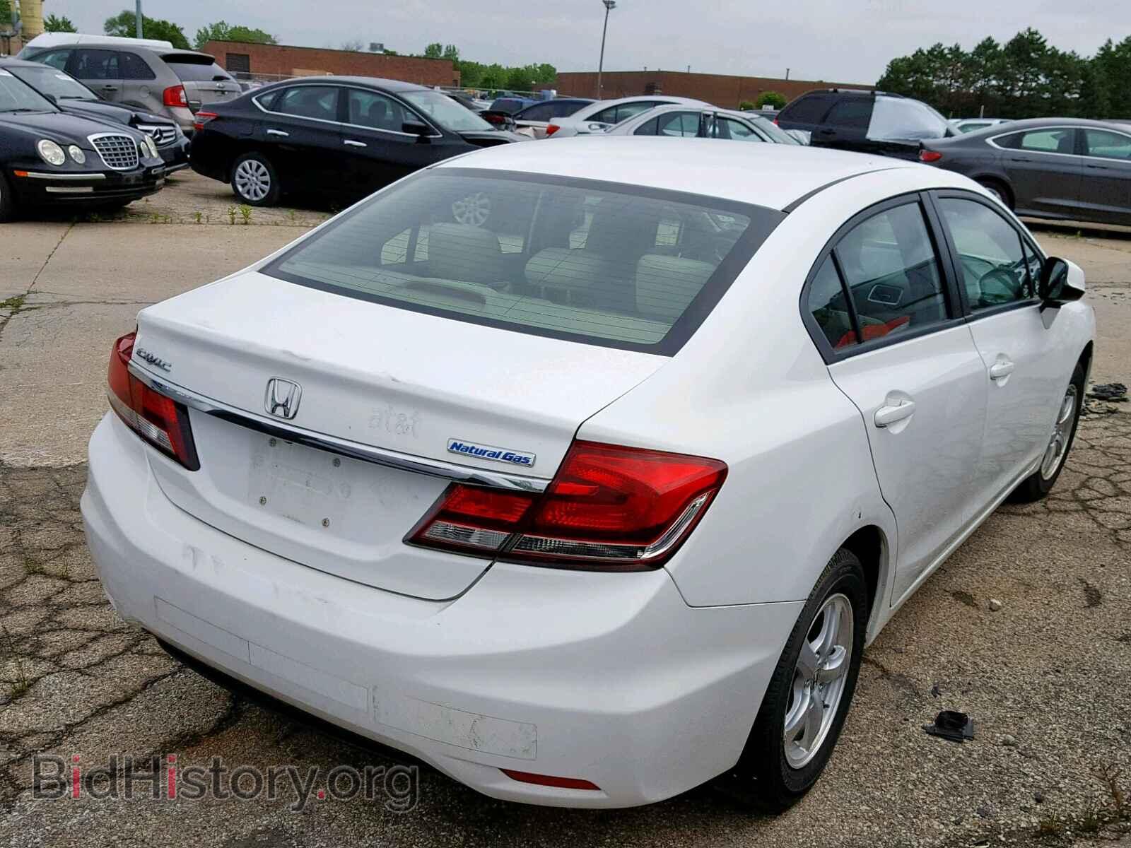 2013 HONDA CIVIC - VIN: 19XFB5F54DE000374 - Фото 4
