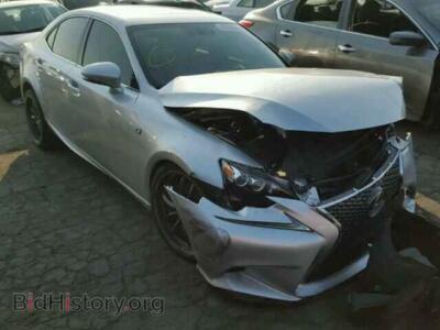 2014 Lexus IS350, silver — VIN JTHBE1D28E5003541, Copart