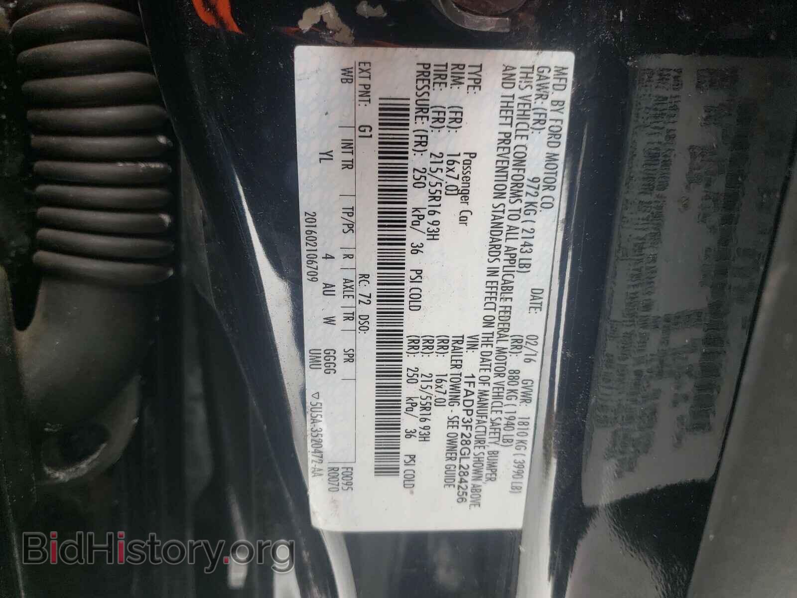 2016 FORD FOCUS - VIN: 1FADP3F28GL284256 - Photo 10