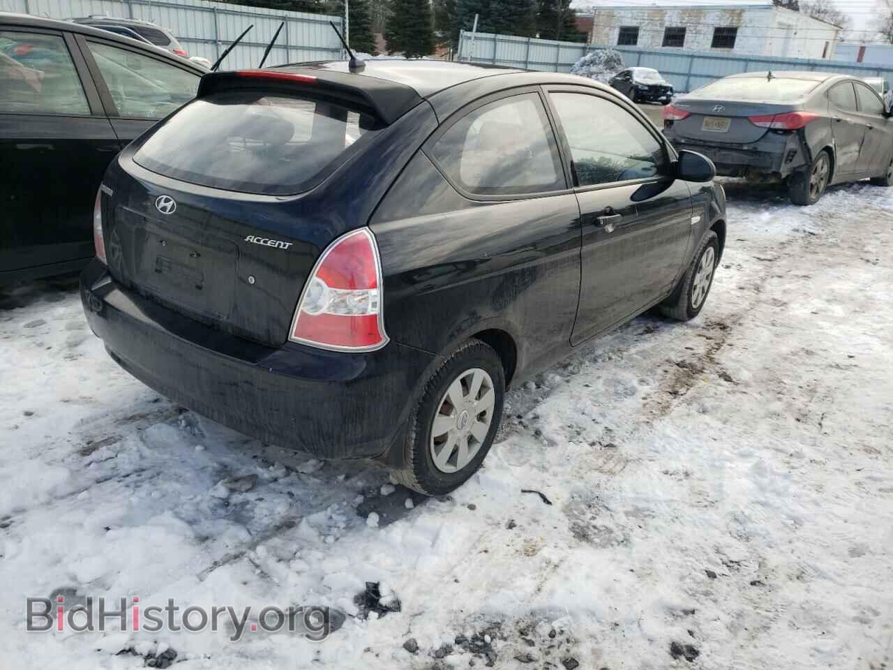 2007 HYUNDAI ACCENT - VIN: KMHCM36CX7U027046 - Фото 4