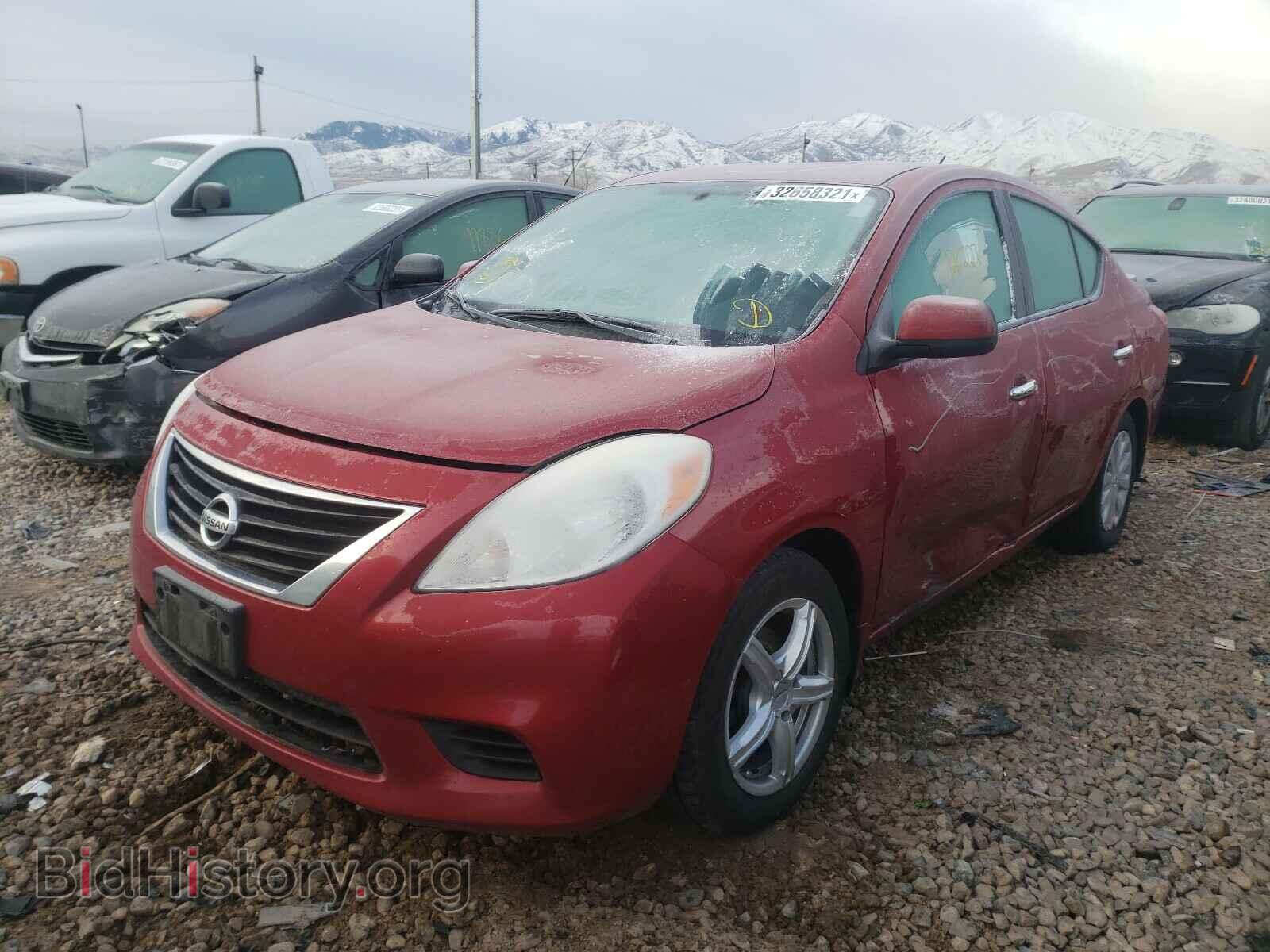 2013 NISSAN VERSA - VIN: 3N1CN7AP1DL866143 - Фото 2