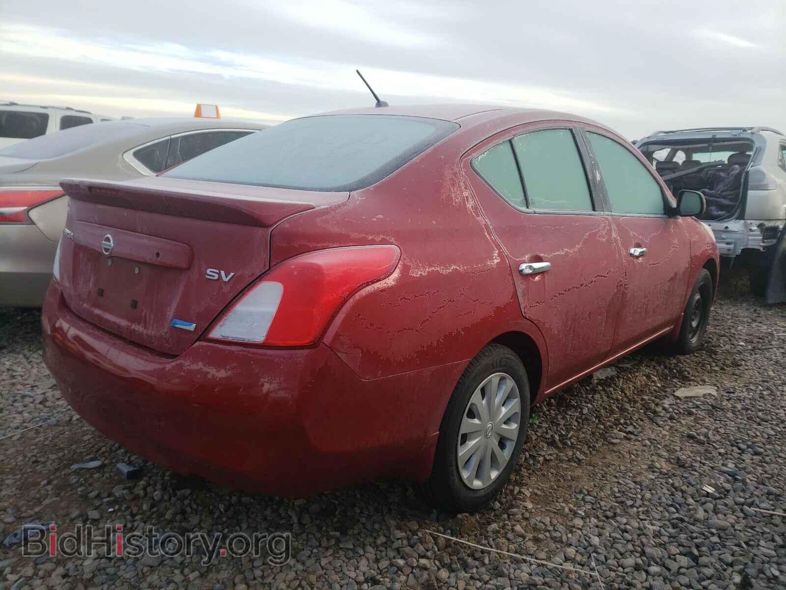 2013 NISSAN VERSA - VIN: 3N1CN7AP1DL866143 - Фото 4