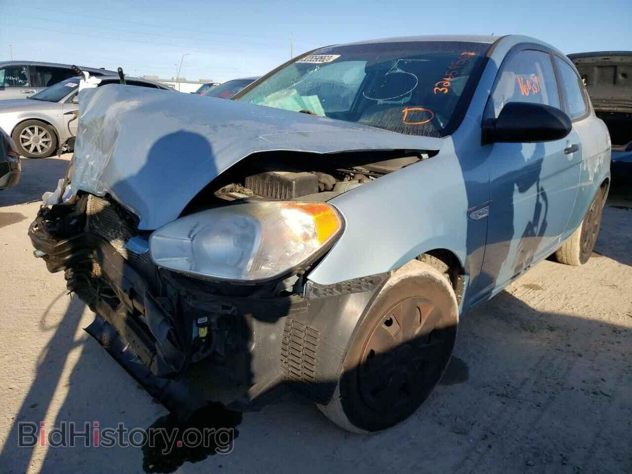 2007 HYUNDAI ACCENT - VIN: KMHCM36C57U043316 - Фото 2
