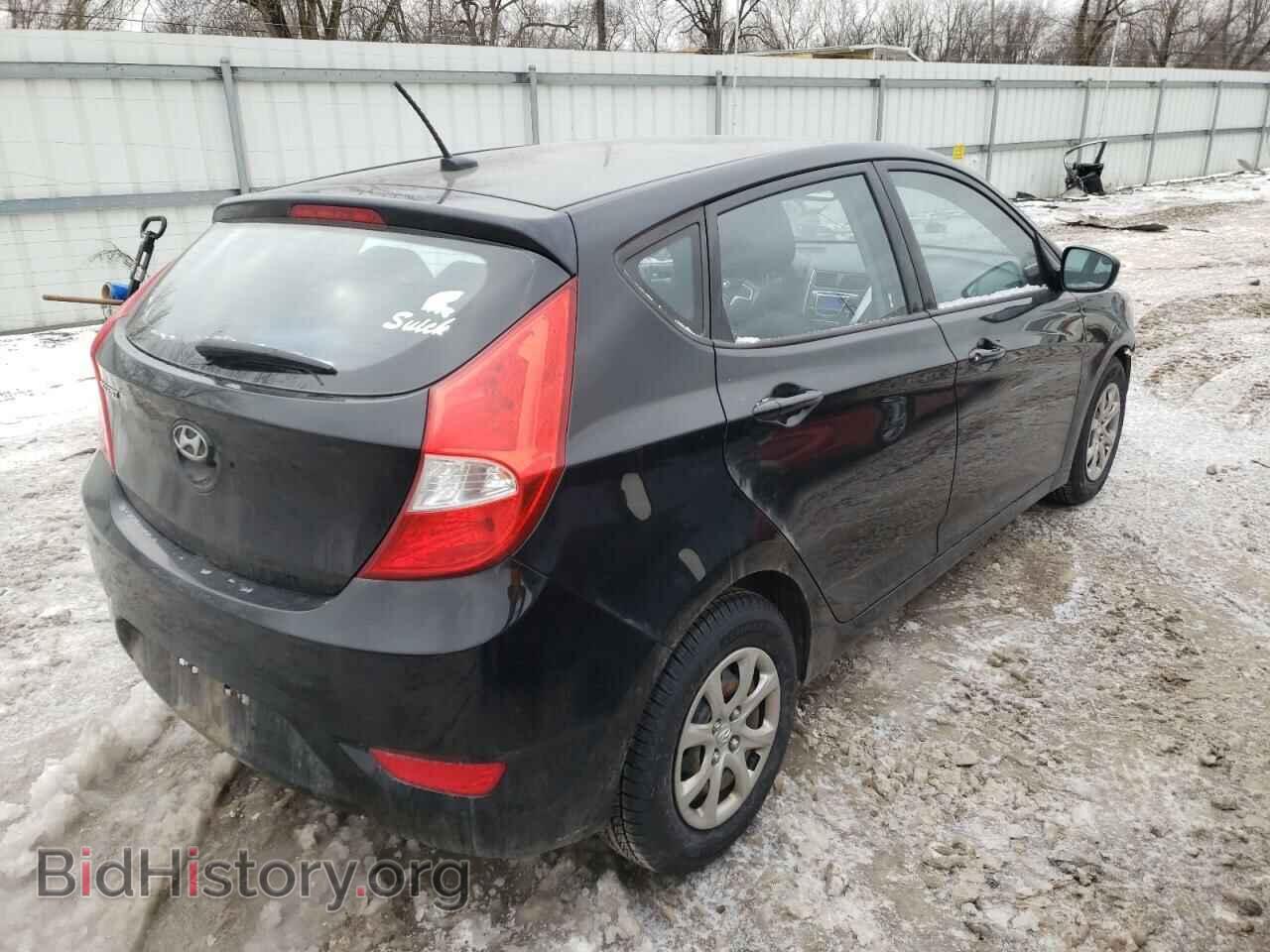 2013 HYUNDAI ACCENT - VIN: KMHCT5AE6DU094603 - Фото 4