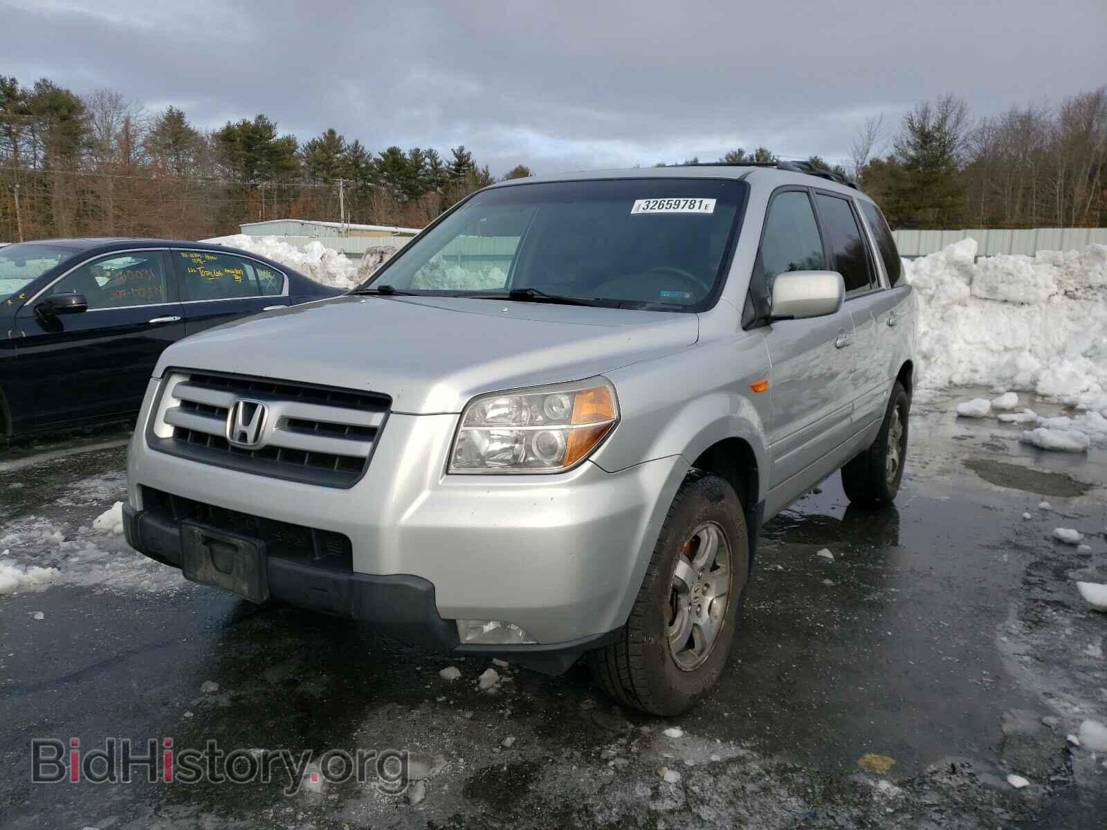 2007 HONDA PILOT - VIN: 2HKYF18767H514912 - Фото 2